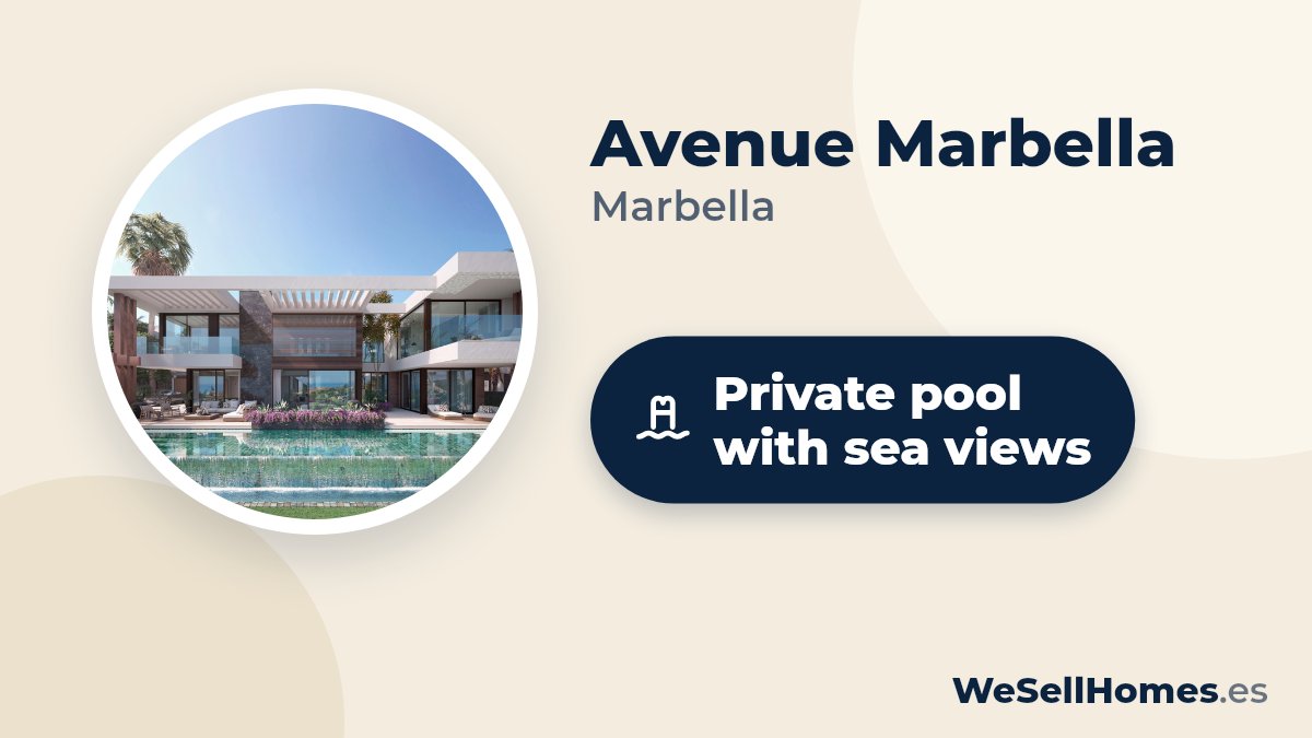 Avenue Marbella, Marbella: Private pool with sea views