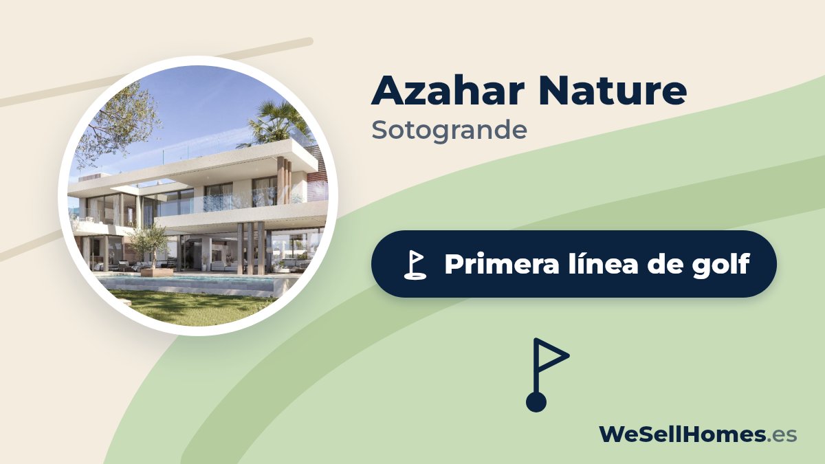 Azahar Nature, Sotogrande: Primera línea de golf