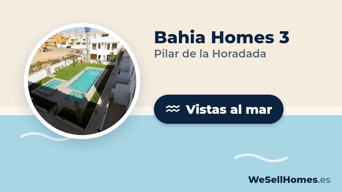 Bahia Homes 3, Pilar de la Horadada: Vistas al mar