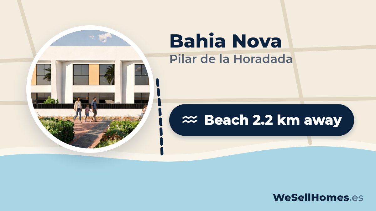 Bahia Nova, Pilar de la Horadada: Beach 2.2 km away