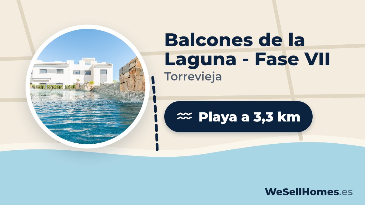 Balcones de la Laguna - Fase VII, Torrevieja: Playa a 3,3 km