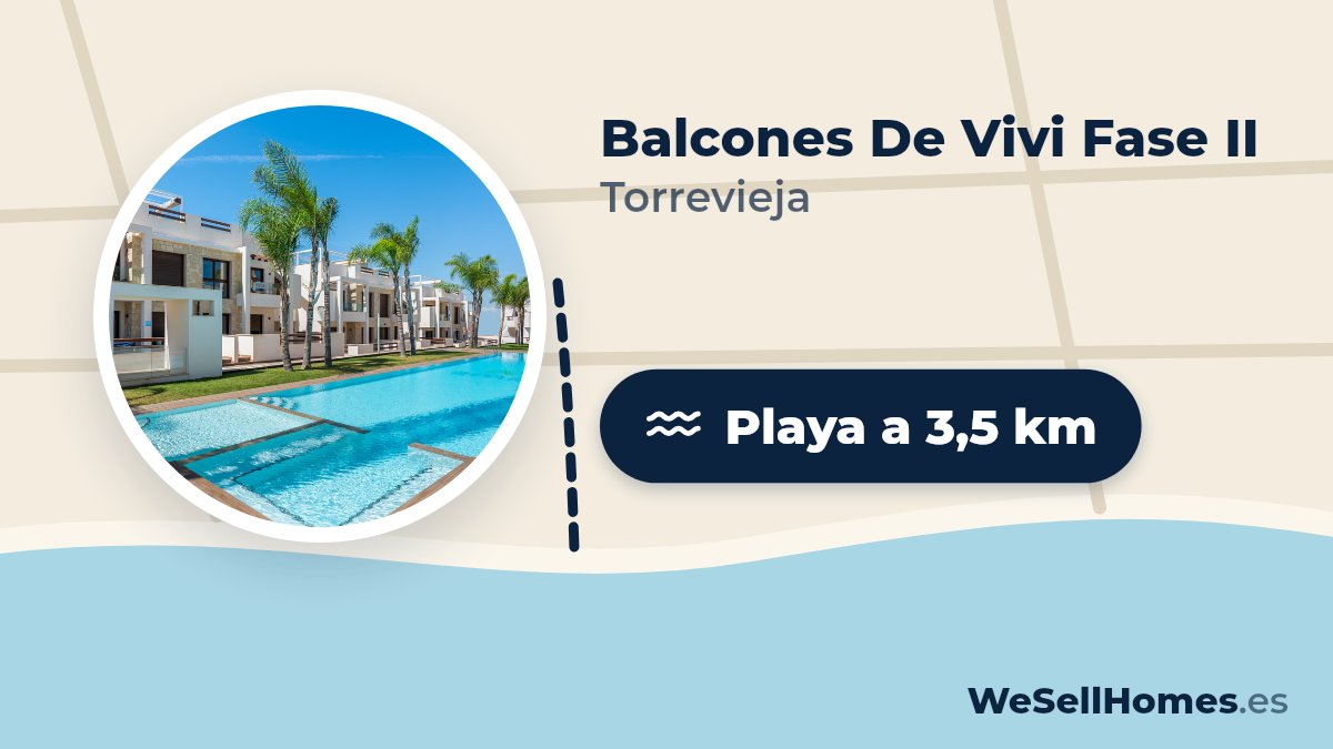 Balcones De Vivi Fase II, Torrevieja: Playa a 3,5 km