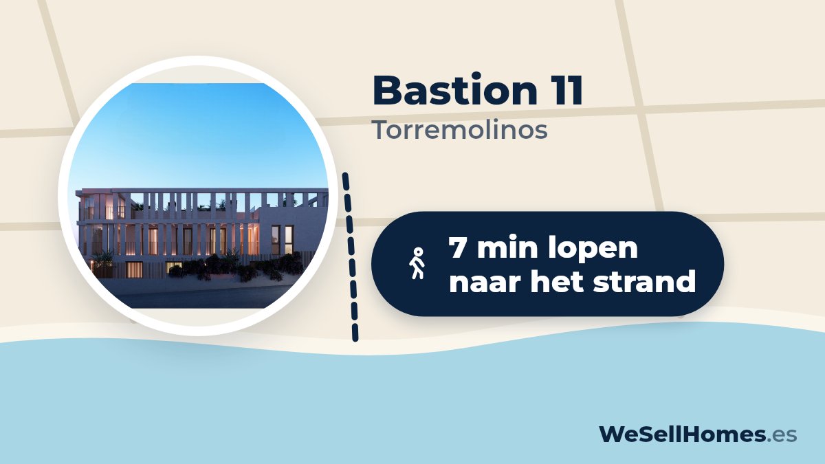 Bastion 11, Torremolinos: 7 min lopen naar het strand