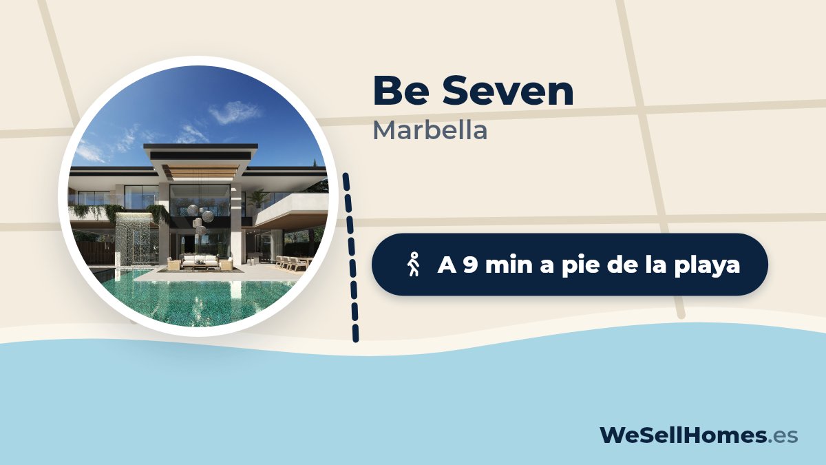 Be Seven, Marbella: A 9 min a pie de la playa