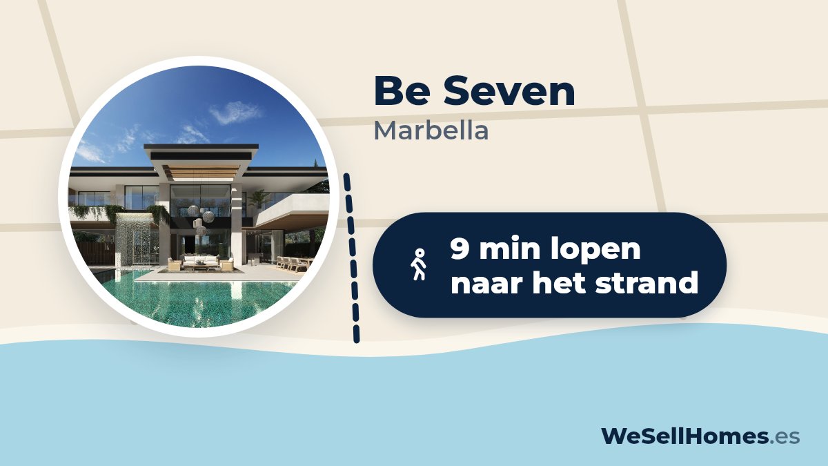 Be Seven, Marbella: 9 min lopen naar het strand