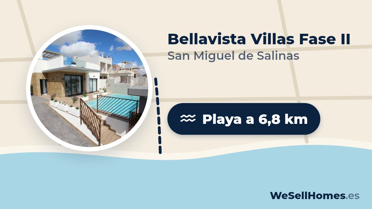 Bellavista Villas Fase II, San Miguel de Salinas: Playa a 6,8 km