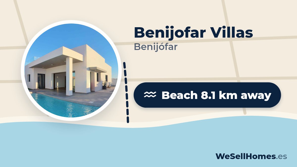 Benijofar Villas, Benijófar: Beach 8.1 km away