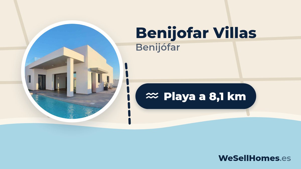 Benijofar Villas, Benijófar: Playa a 8,1 km
