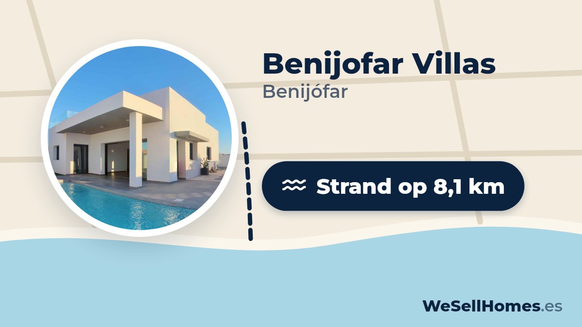 Benijofar Villas, Benijófar: Strand op 8,1 km
