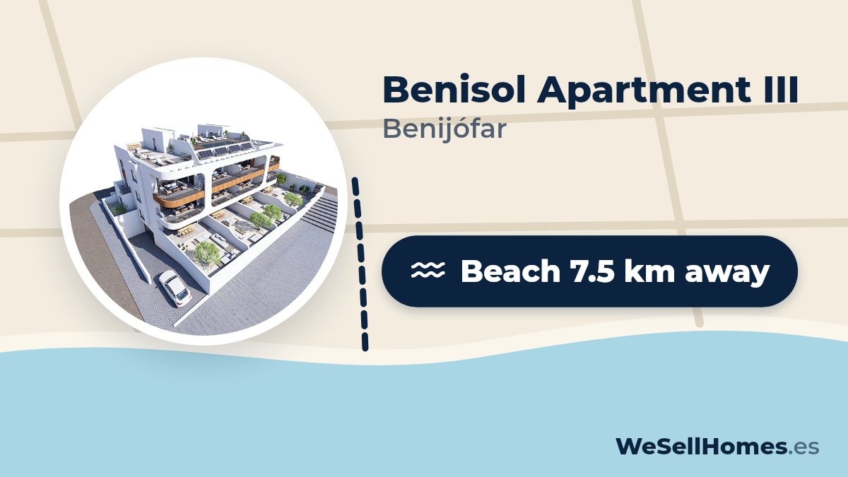 Benisol Apartment III, Benijófar: Beach 7.5 km away