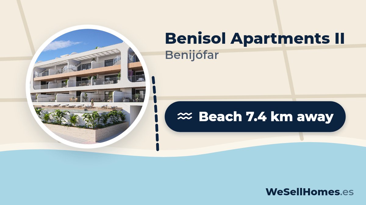 Benisol Apartments II, Benijófar: Beach 7.4 km away