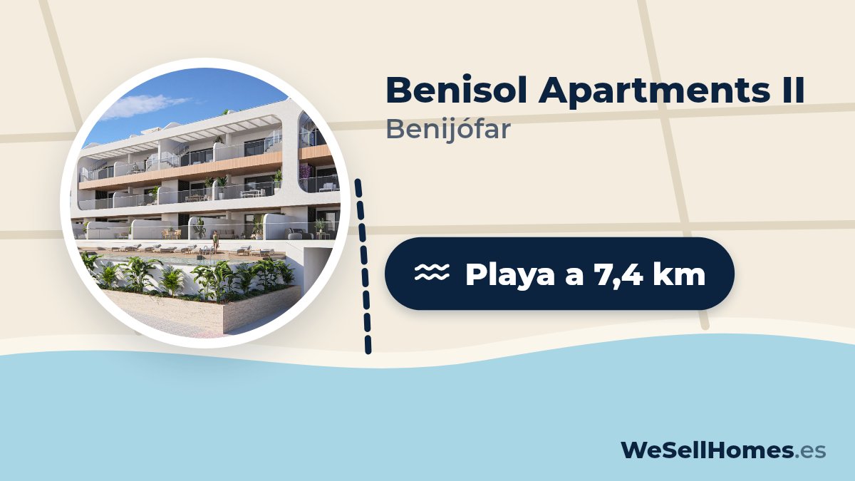 Benisol Apartments II, Benijófar: Playa a 7,4 km