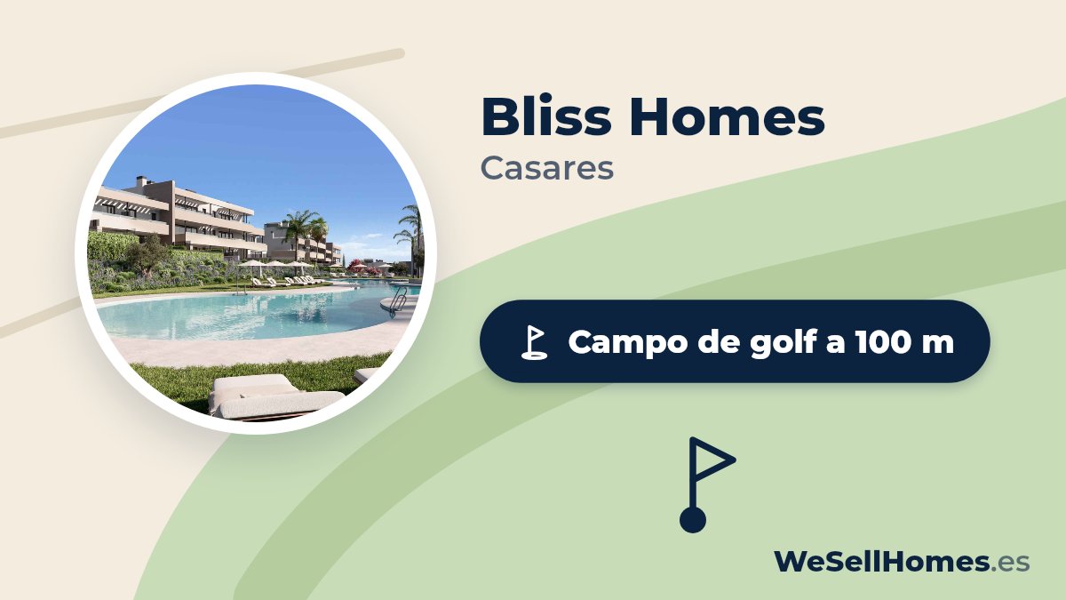 Bliss Homes, Casares: Campo de golf a 100 m