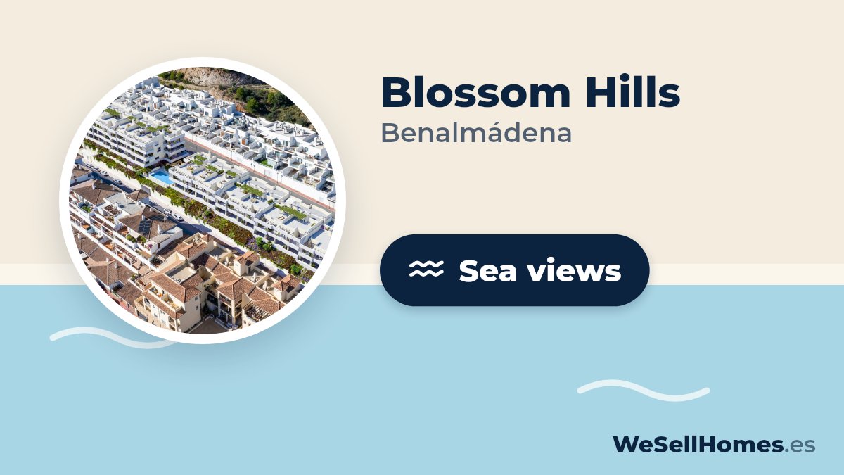 Blossom Hills, Benalmádena: Sea views