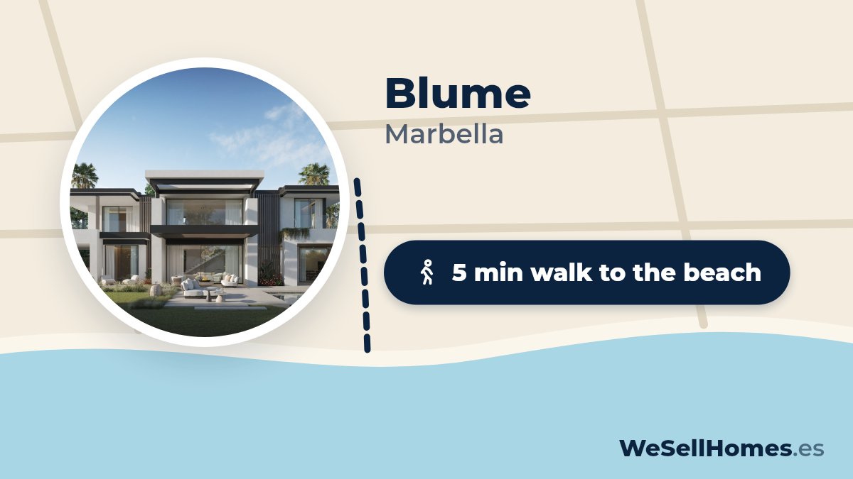 Blume, Marbella: 5 min walk to the beach