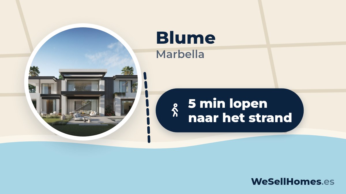 Blume, Marbella: 5 min lopen naar het strand