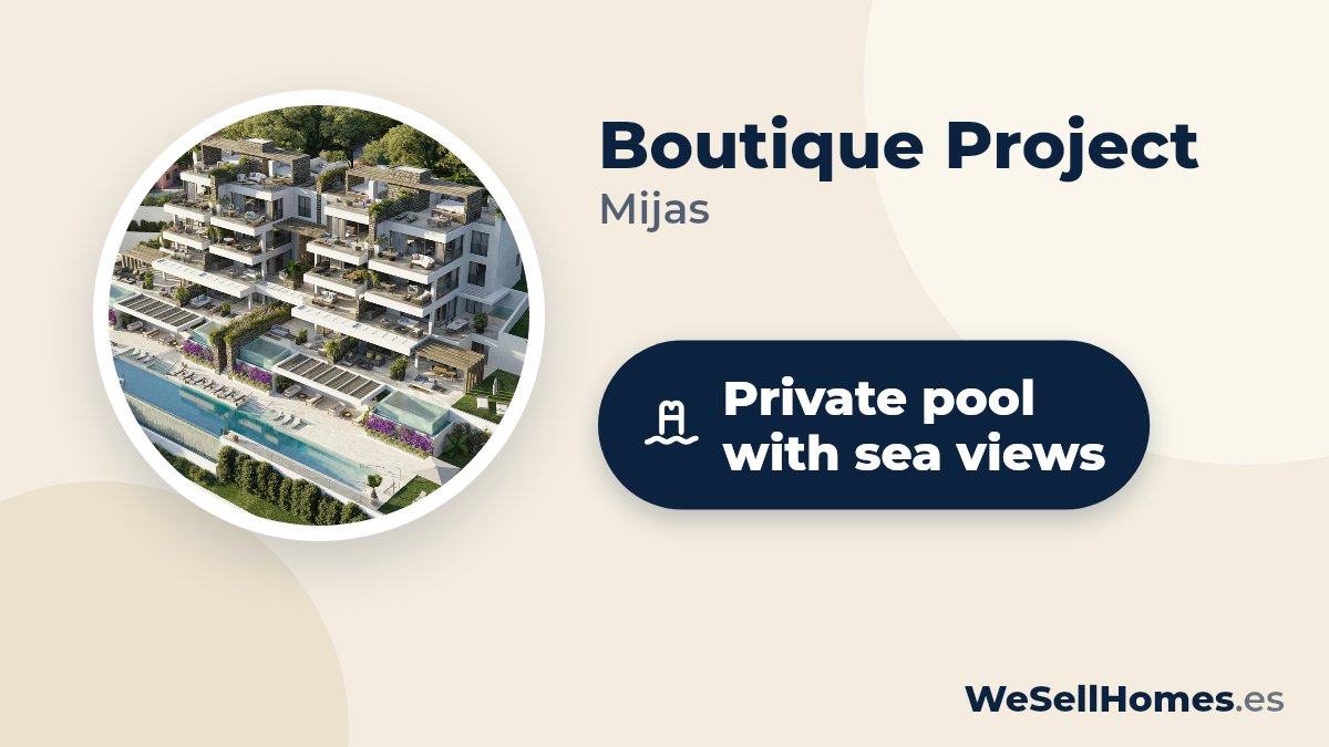 Boutique Project, Mijas: Private pool with sea views
