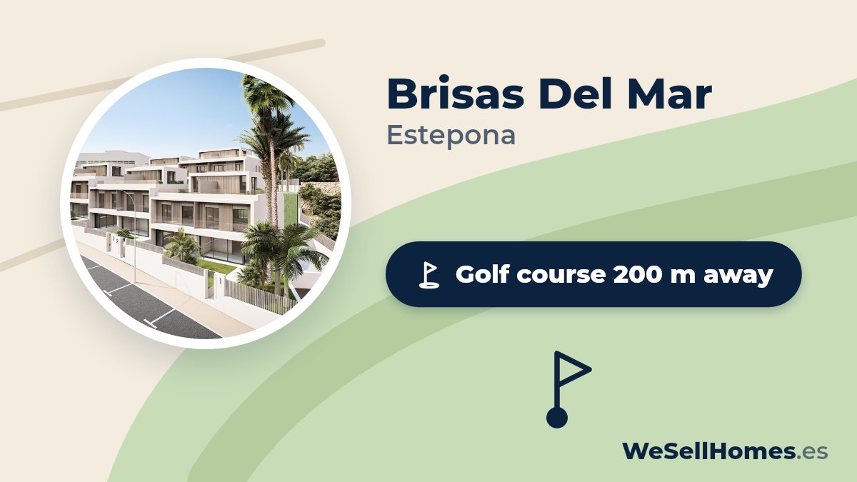 Brisas Del Mar, Estepona: Golf course 200 m away