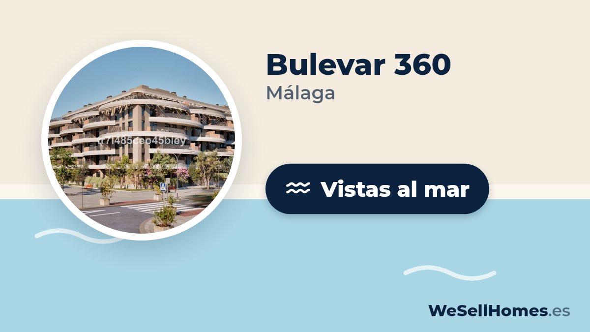 Bulevar 360, Málaga: Vistas al mar