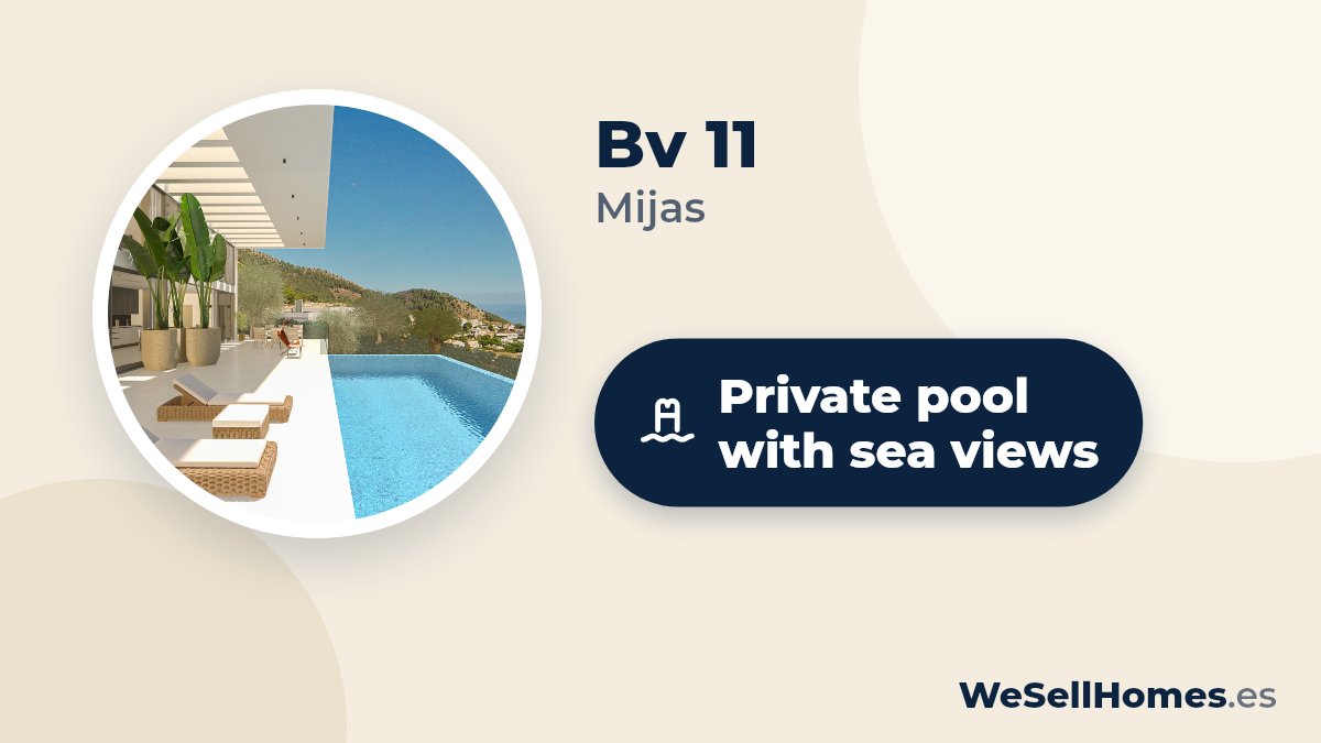 Bv 11, Mijas: Private pool with sea views