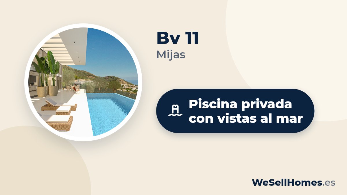 Bv 11, Mijas: Piscina privada con vistas al mar
