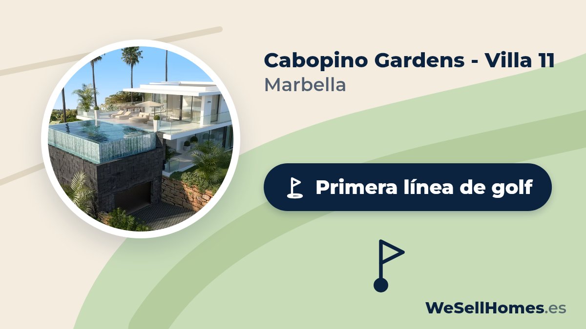 Cabopino Gardens - Villa 11, Marbella: Primera línea de golf