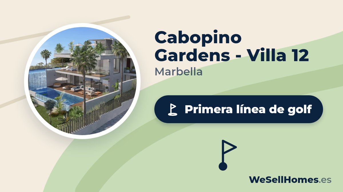 Cabopino Gardens - Villa 12, Marbella: Primera línea de golf