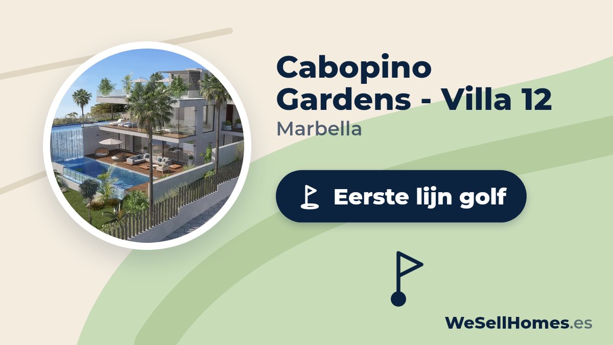 Cabopino Gardens - Villa 12, Marbella: Eerste lijn golf