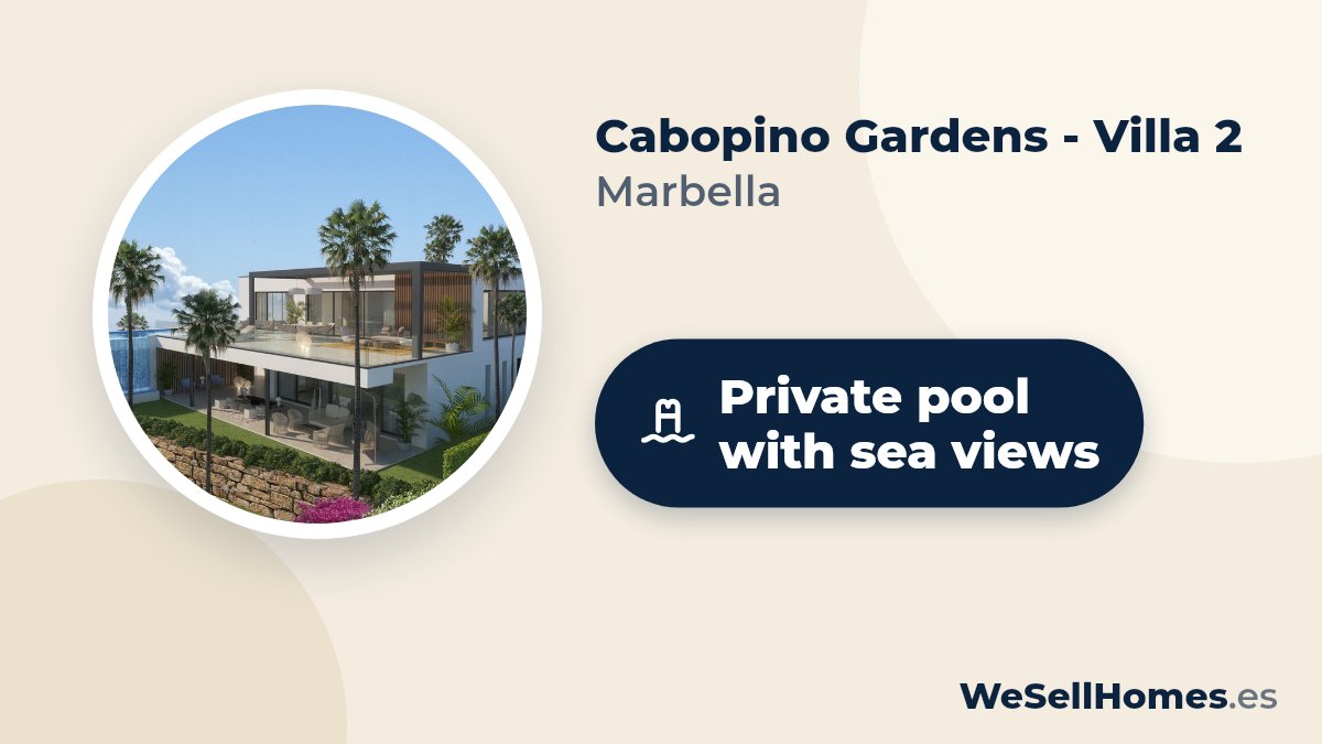 Cabopino Gardens - Villa 2, Marbella: Private pool with sea views