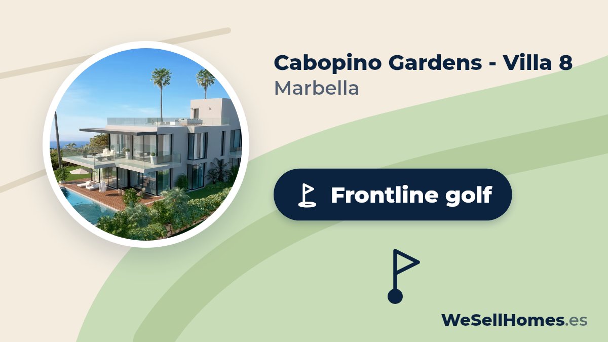 Cabopino Gardens - Villa 8, Marbella: Frontline golf