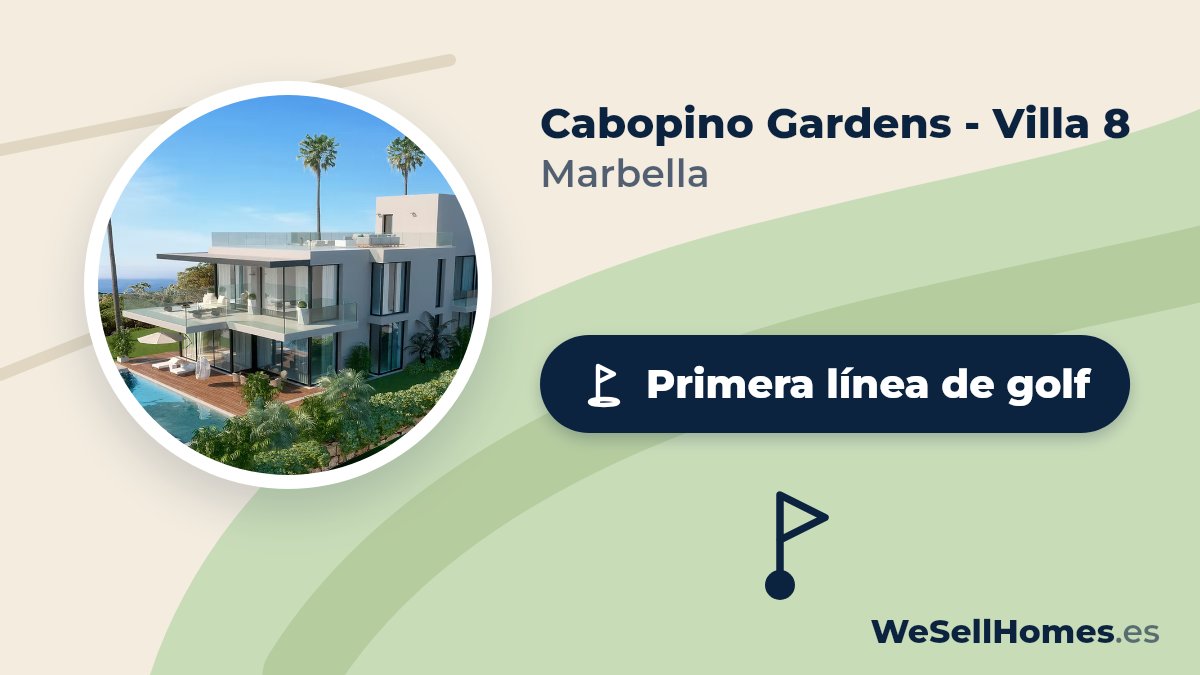 Cabopino Gardens - Villa 8, Marbella: Primera línea de golf