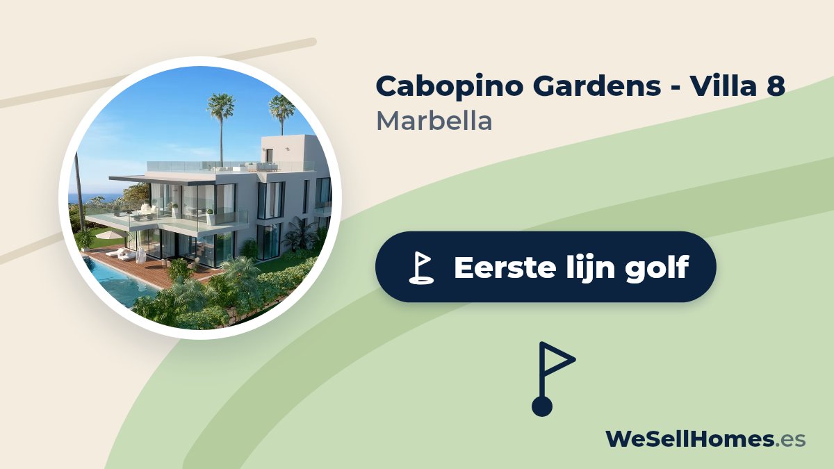 Cabopino Gardens - Villa 8, Marbella: Eerste lijn golf