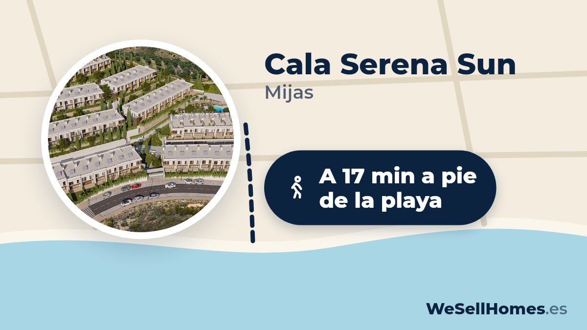 Cala Serena Sun, Mijas: A 17 min a pie de la playa
