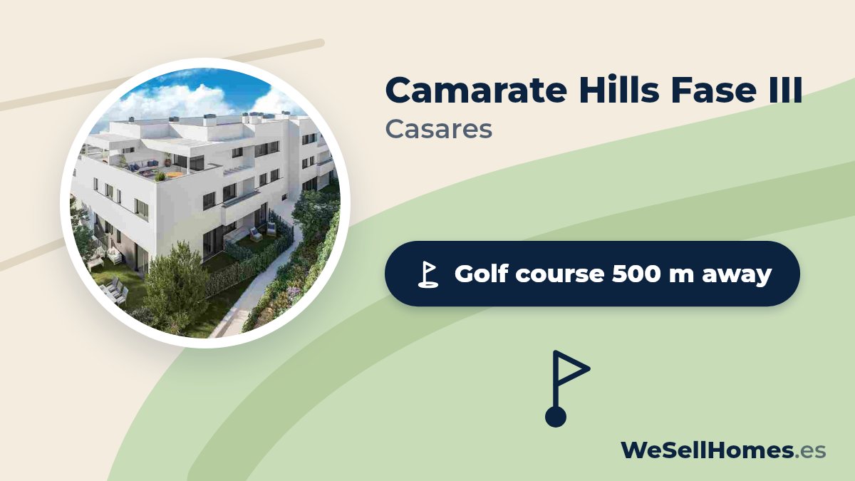 Camarate Hills Fase III, Casares: Golf course 500 m away