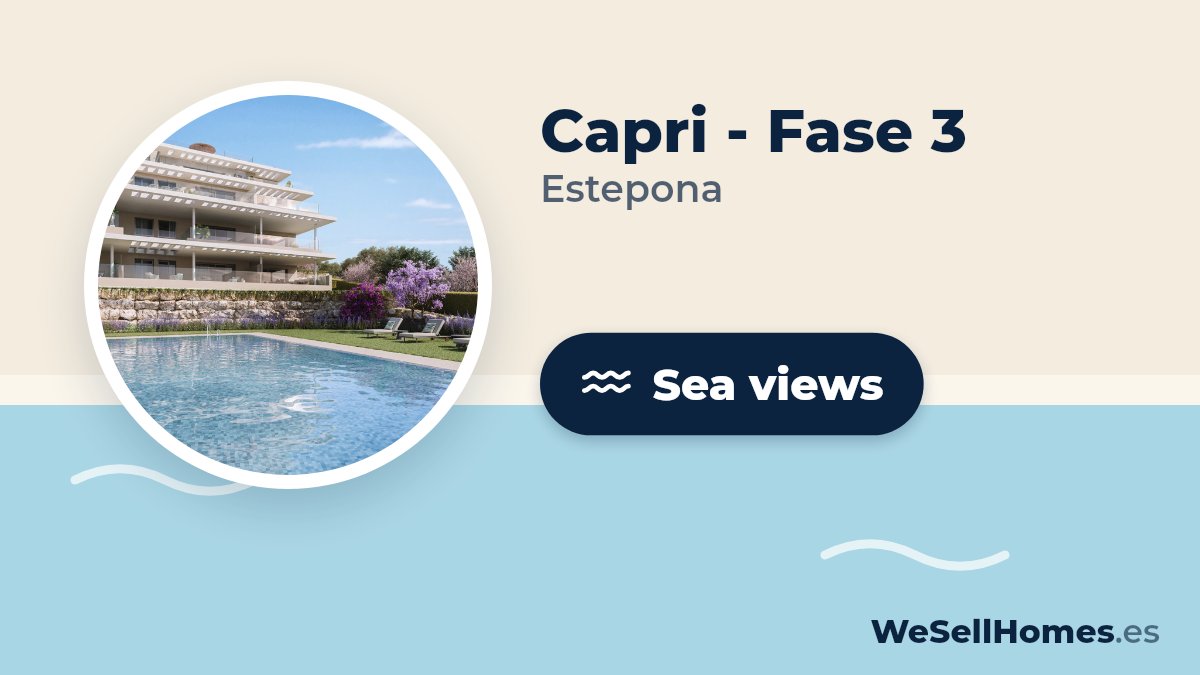 Capri - Fase 3, Estepona: Sea views