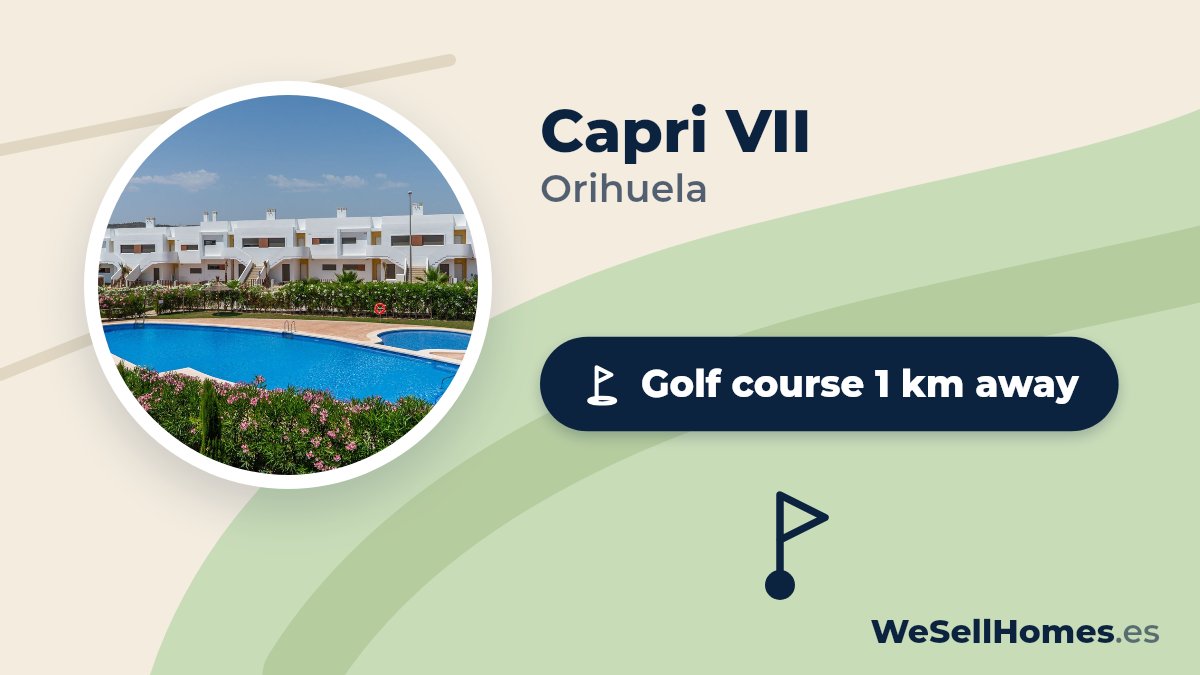 Capri VII, Orihuela: Golf course 1 km away