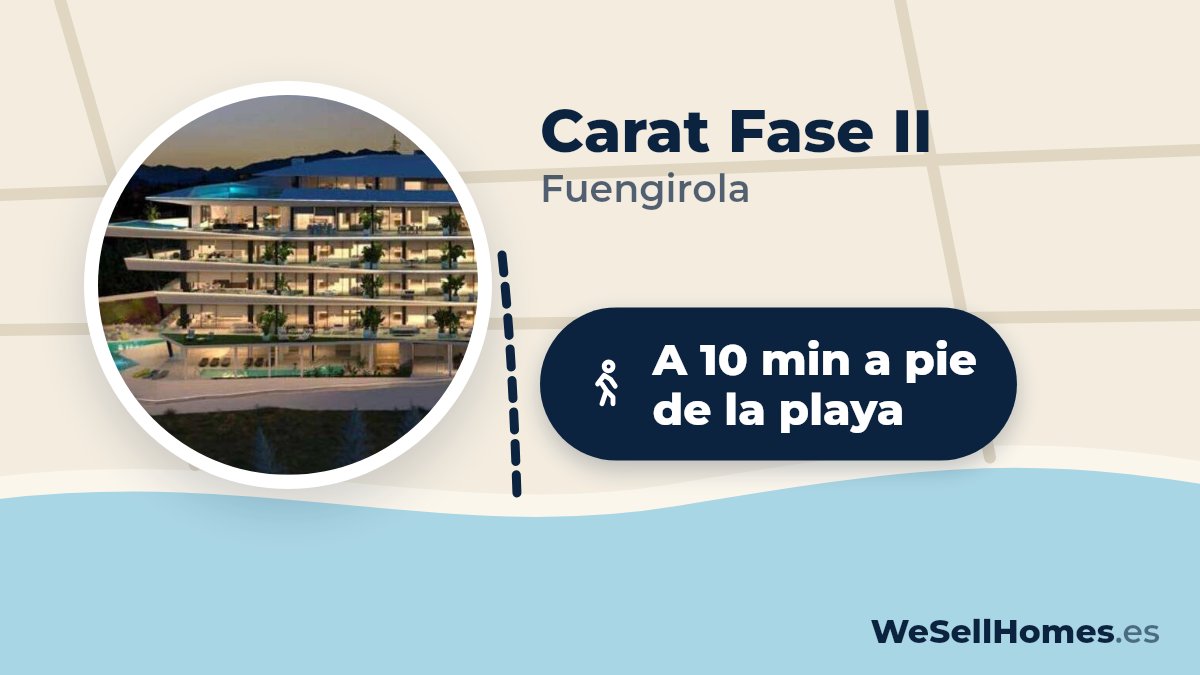 Carat Fase II, Fuengirola: A 10 min a pie de la playa