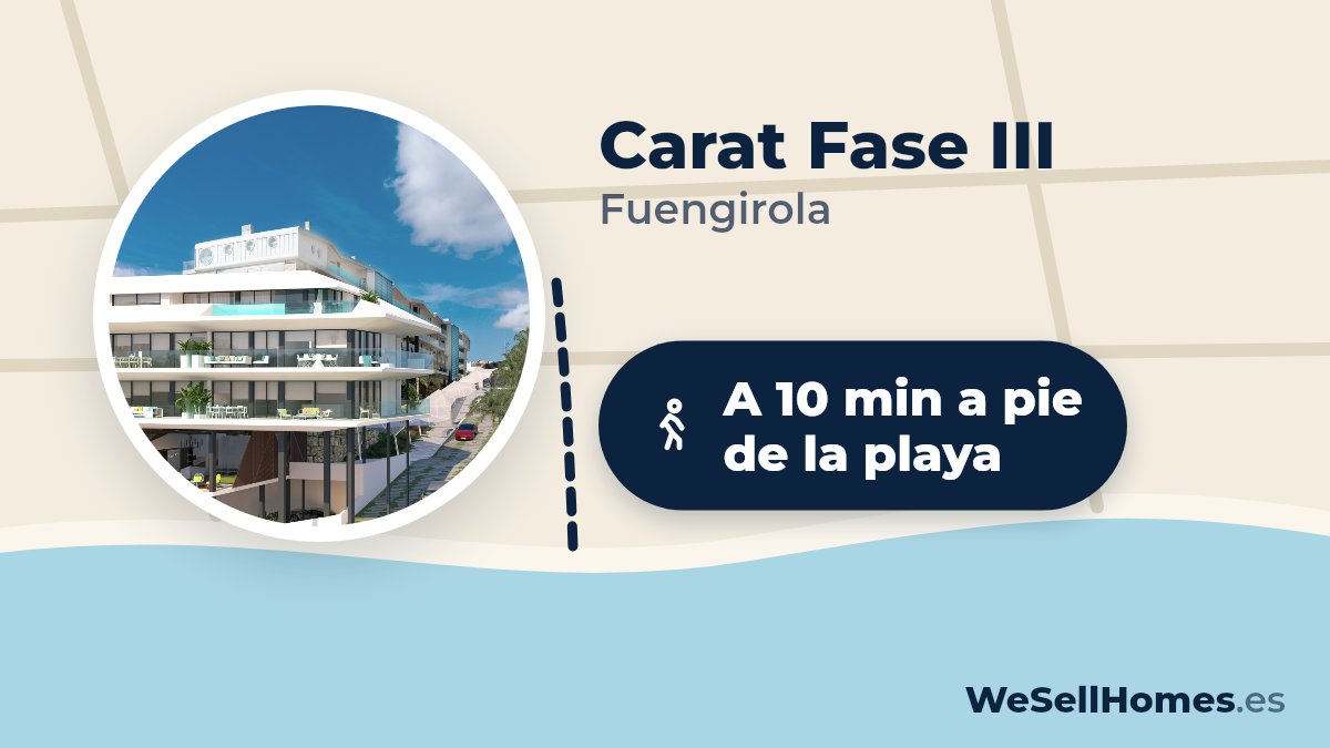 Carat Fase III, Fuengirola: A 10 min a pie de la playa
