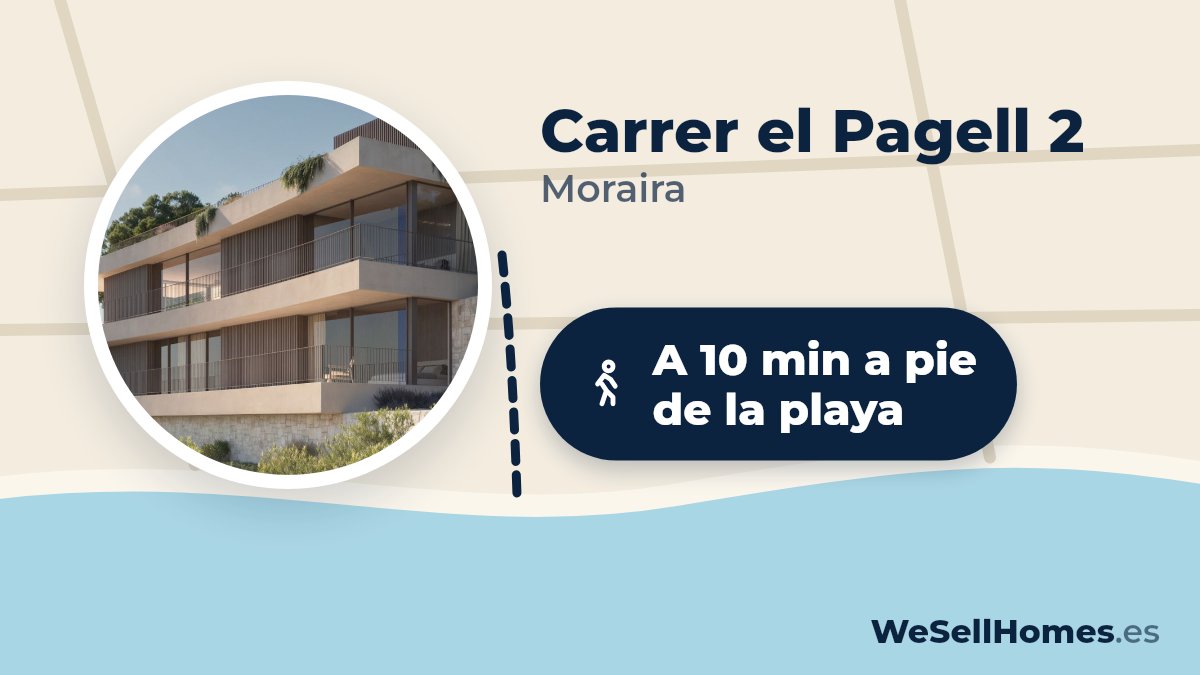 Carrer el Pagell 2, Moraira: A 10 min a pie de la playa