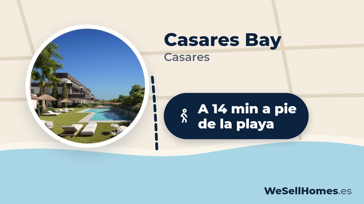 Casares Bay, Casares: A 14 min a pie de la playa