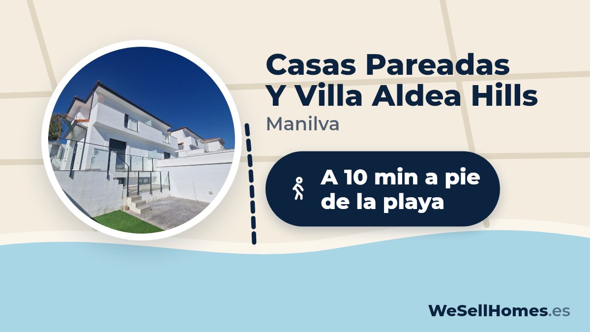 Casas Pareadas Y Villa Aldea Hills, Manilva: A 10 min a pie de la playa