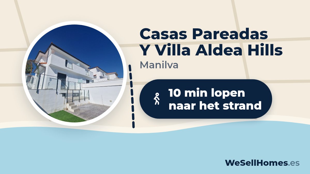 Casas Pareadas Y Villa Aldea Hills, Manilva: 10 min lopen naar het strand