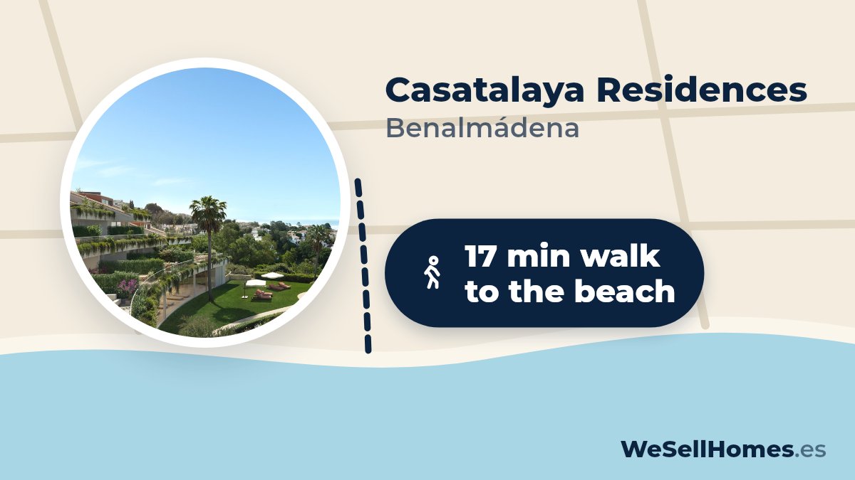 Casatalaya Residences, Benalmádena: 17 min walk to the beach