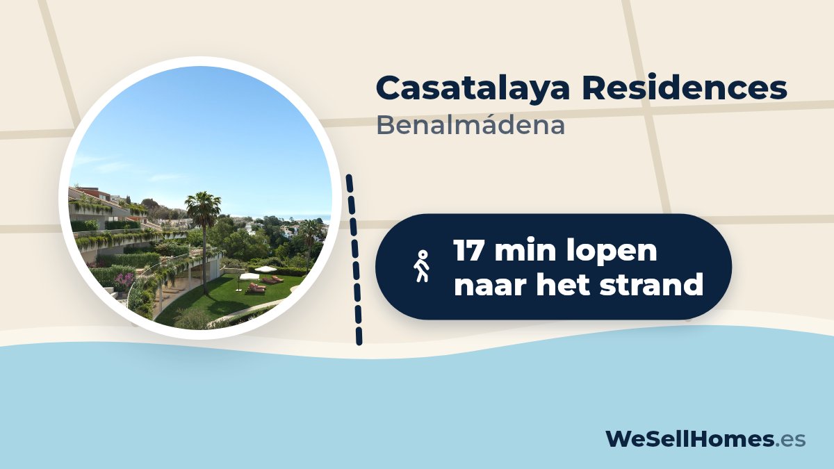 Casatalaya Residences, Benalmádena: 17 min lopen naar het strand