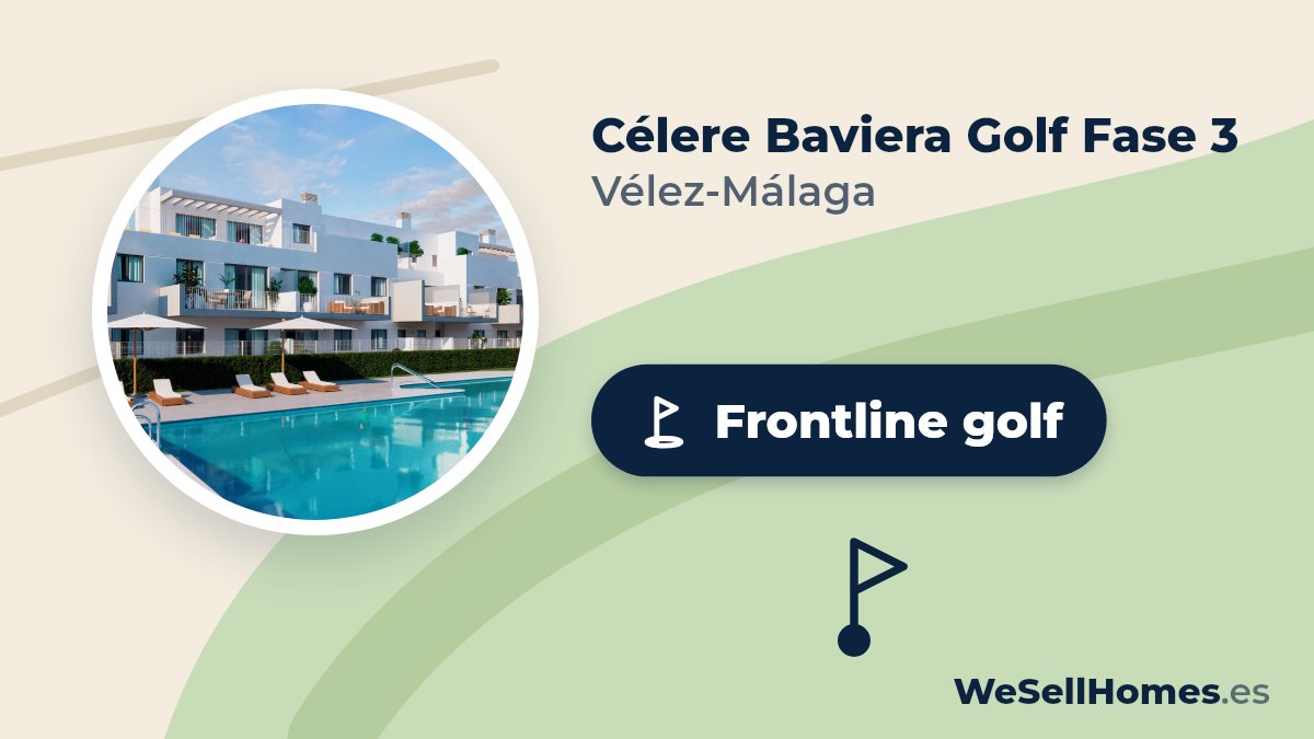 Célere Baviera Golf Fase 3, Vélez-Málaga: Frontline golf