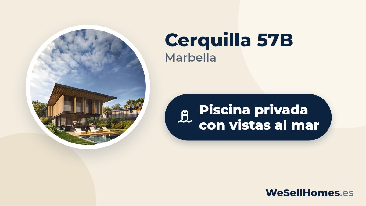 Cerquilla 57B, Marbella: Piscina privada con vistas al mar