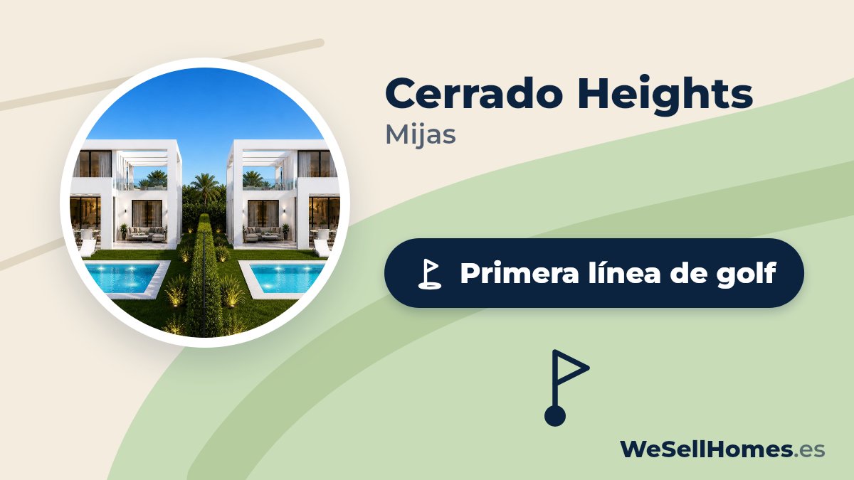 Cerrado Heights, Mijas: Primera línea de golf