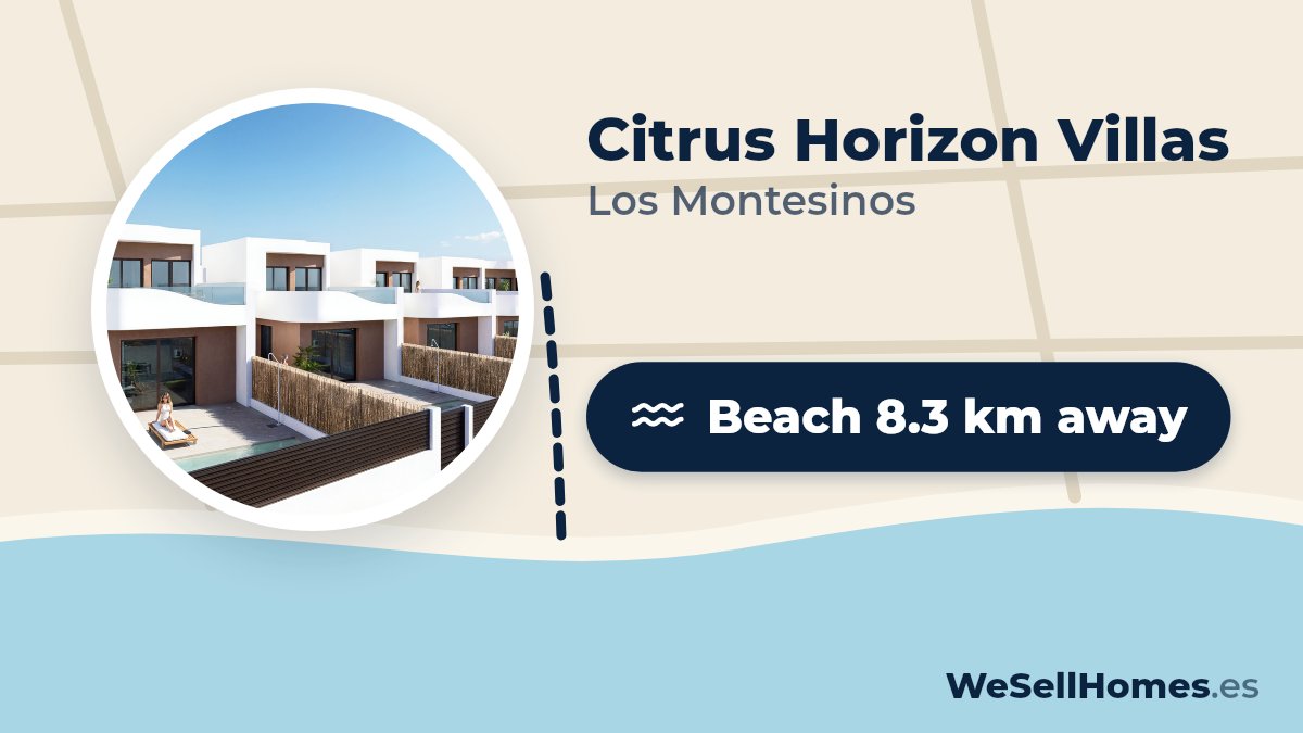 Citrus Horizon Villas, Los Montesinos: Beach 8.3 km away