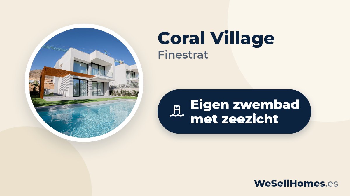 Coral Village, Finestrat: Eigen zwembad met zeezicht
