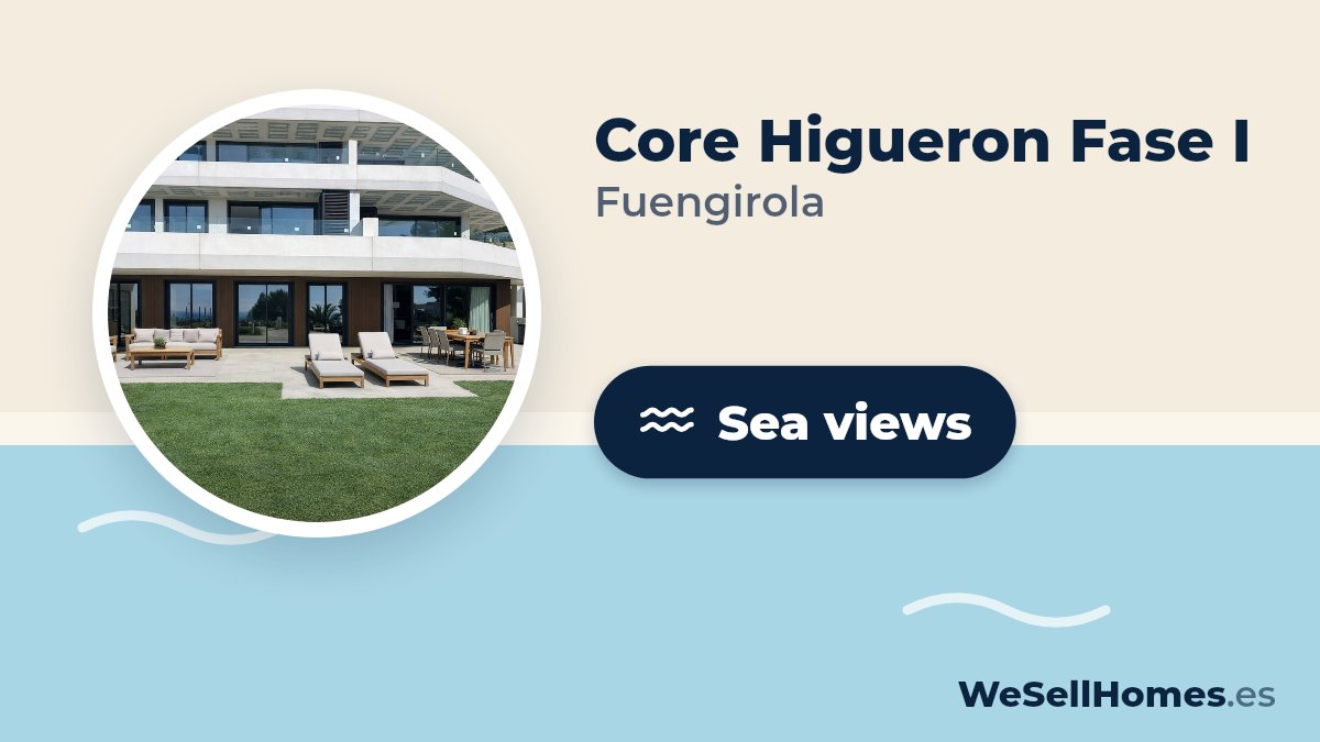 Core Higueron Fase I, Fuengirola: Sea views